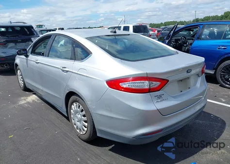 2014 Ford Fusion S из США, поврежденный, VIN 1FA6P0G70E5351273